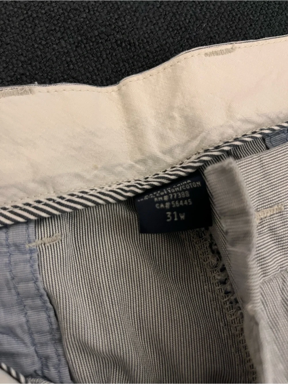 J. Crew Men's Light Gray Flat Front Shorts